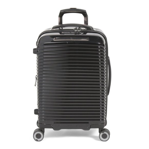 IT LUGGAGE Black 21in Traversed Hardside Carry-on Luggage - Picture 1 of 2